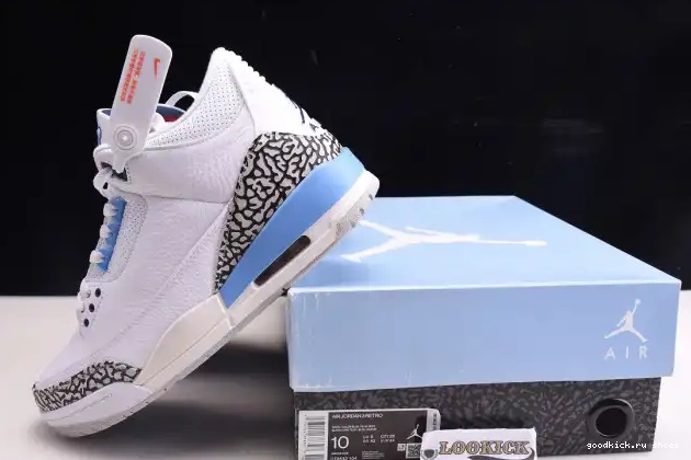 Rep UNC Air CT8532-104 Jordan 3 0620